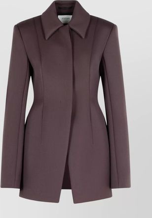 Sportmax longline jacket structured shoulders