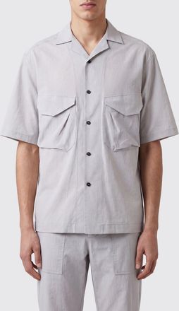 Ziggy Chen Camicia bowling in cotone con colletto cubano