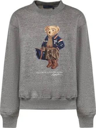Polo Ralph Lauren Donna, Felpe, Grigio, XS, new