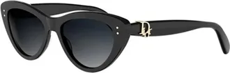 Dior Oblique B2I Zonnebril - unisex - Zonnebrillen - Zwart - 55 MM - Accessoires