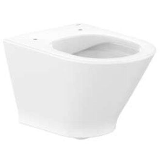 Roca Roca - Taza Suspendida Compacta Rimless Con Fijaciones Ocultas The Gap Forma: Round