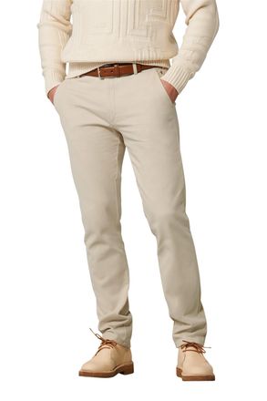 Meyer chino Meyer katoenen broek Bonn wit