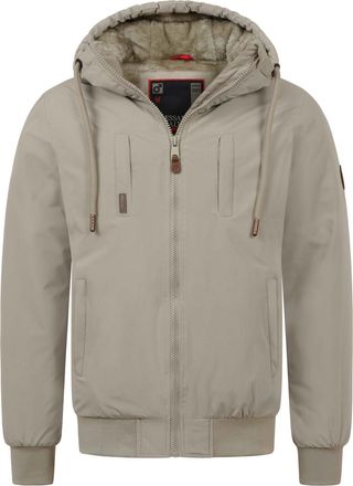 Alessandro Salvarini heren winterjas AS-320 met teddyvoering & capuchon - warm & stoer