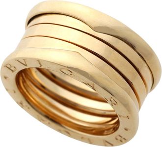 Bulgari Yellow Gold Yellow Gold (18K) Band Ring (Pre-Owned)