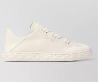 Jimmy Choo London leather low-top sneakers