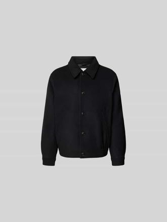 Closed Closed Hemdjacke mit Umlegekragen in Black, Gr&ouml;&szlig;e S