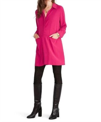 Hatch Womens Maternity Shia Dress In Fuchsia