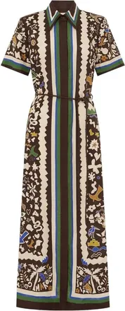 Alemais Maroc Shirt Dress