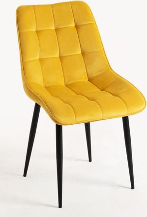 Regalos Miguel Silla en color amarillo de estilo con