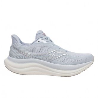 Saucony Womens Triumph 23 Running Shoes In Vapor/arctic