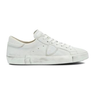 Philippe Model Sneakers, male, White, Size: 11 US Prsx Low Foxy Lamine