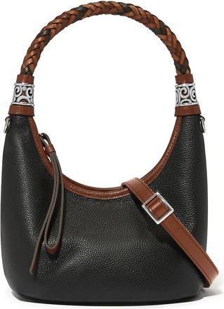Brighton Womens Shelby Small Hobo Bag In Black