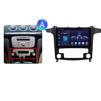 OEM Radio Para Coche Ford S-max, Control Por Voz Con Ia, Carplay Y 4g