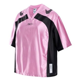 Nike (WMNS) Nike Street GFX Top Asia Sizing Pink Black IQ6138-621