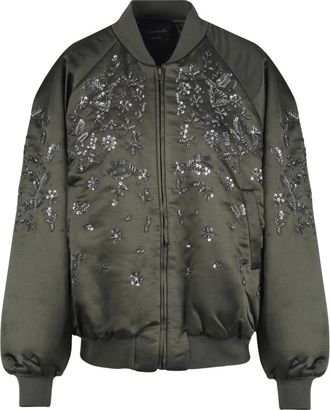 Souvenir Bomber Souvenir - - Jackets - Donna - Verde - S