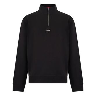 HUGO BOSS Maglione con collo a zip - - Sweatshirts & Hoodies - Uomo - Nero - L
