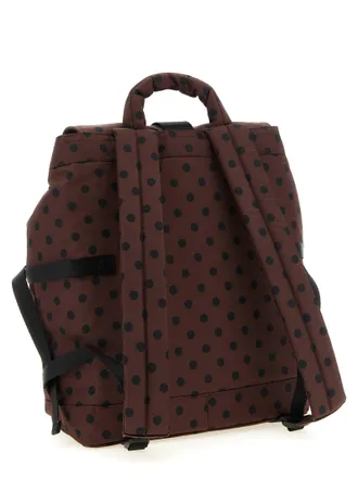 Ganni Re-Tech Backpack - Brown