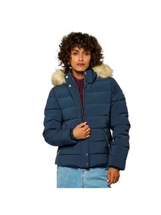 Kaporal damesdonsjack Mibby in marineblauw