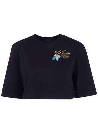 Amiri Chateau Keys Cropped Tee