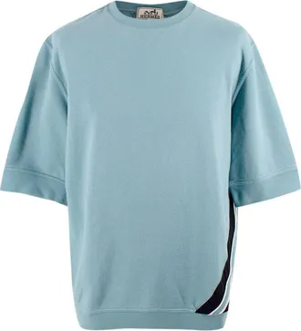 Herm&egrave;s Teal Run H T-shirt Size XL
