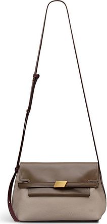 Radley London The Christina - Colourblock Small Flapover Crossbody Bag in Porcini at Nordstrom