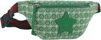 Gucci Pre-owned Belt Bag - Dames - Vintage Heuptassen - Groen - ONE Size - Vintage