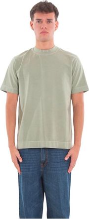 Circolo 1901 Regular T-shirt - Heren - T-shirts - Groen - L - Katoen - Tops