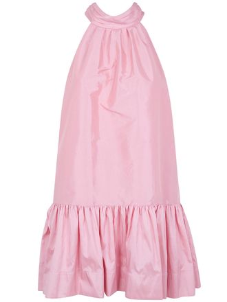 SIMKHAI Hope Bow Tie Mini Dress