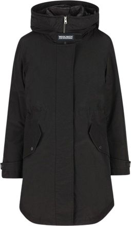 Woolrich Authentic 3 In 1 Matte Black Padded Parka