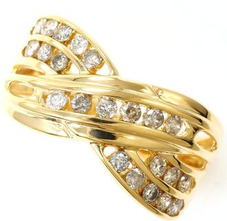 C&A Yellow Gold Yellow Gold (18K) Band Ring (Pre-Owned)