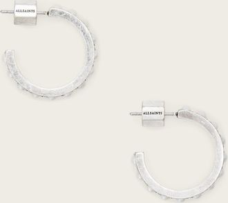 AllSaints Brass Nellie Post Back Large Earrings, Size: One Size