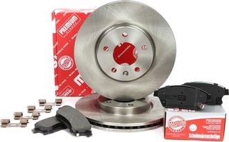 OEM Discos Y Pastillas De Freno Delanteros Para Vauxhall Zafira Mk Iii Chevrolet Opel