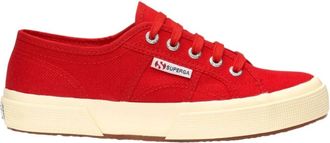 Superga Rode Klassieke Sneakers - Dames - Sneakers - Rood - 39 EU - Schoenen