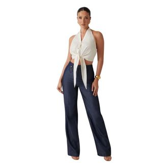 Marciano Dames, Jeans, Blauw, Maat: S Denim