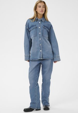Kaffe Denim blouse KAleanne Denim blouse Loose fit