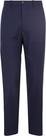 Nine In The Morning Nikolas P05 - Heren - Slim Fit Broeken - Blauw - XS - Katoen - Broeken