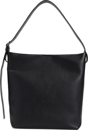 Jil Sander Borsa a spalla in pelle - Nero