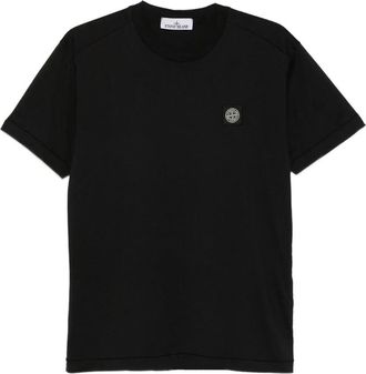 Stone Island Black Crew Neck T-Shirt