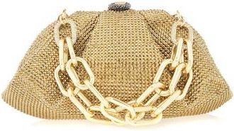 Judith Leiber Gemma Clutch in Champagne Gold at Nordstrom