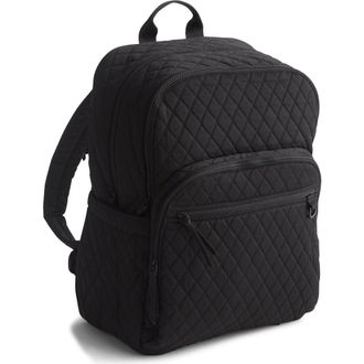 Vera Bradley Large Bancroft Quilted Backpack in Moonless Night at Nordstrom