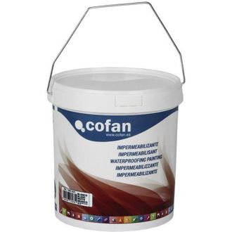 cofan Impermeabilizante Color Rojo (12 Lt), Revestimiento Impermeabilizante Cuenta Con Mucha Elasticidad Lo Que Le Permite Acompa&ntilde;ar Los Movimientos De Dila