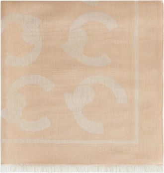 Coccinelle Silky Scarves, female, Beige, Size: ONE SIZE Foulard
