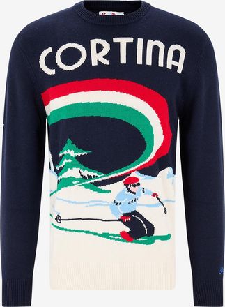 MC2 Saint Barth Rundhalspullover aus Strickstoff Cortina