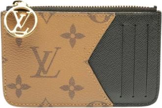 Louis Vuitton Pre-owned Vintage Kaarthouder - Heren - Vintage Accessoires - Bruin - ONE Size - Leer - Vintage