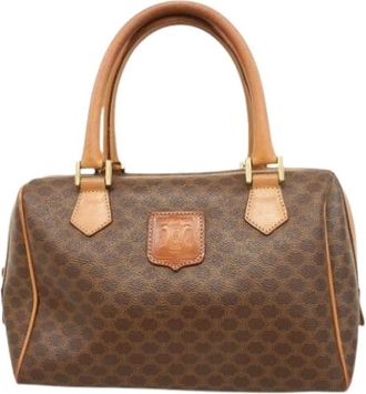 Celine Pre-owned Handbags, female, Brown, Size: ONE SIZE Pre-owned Vintage Handbag