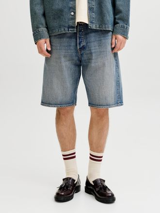 Jack & Jones Relaxshorts JACK & JONES JJIALEX JJORIGINAL SHORTS SBD 300 SN, Damen, Gr. XXL, N-Gr, blau denim pack:tinted, Web, Obermaterial: 100% Baumwolle, unifar