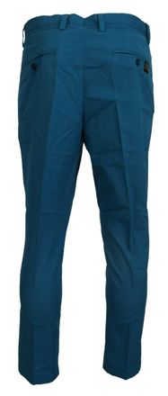 Dolce & Gabbana Mens Cotton Chinos Blue
