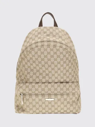 Gucci Zaino in tessuto jacquard con monogramma GG e spallacci imbottiti
