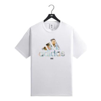 Kith x Messi for adidas Football Graphic T-Shirt White ADKU4264