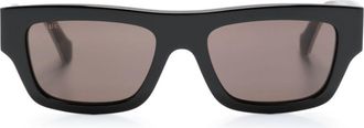 Gucci Occhiali da sole squadrati - Nero